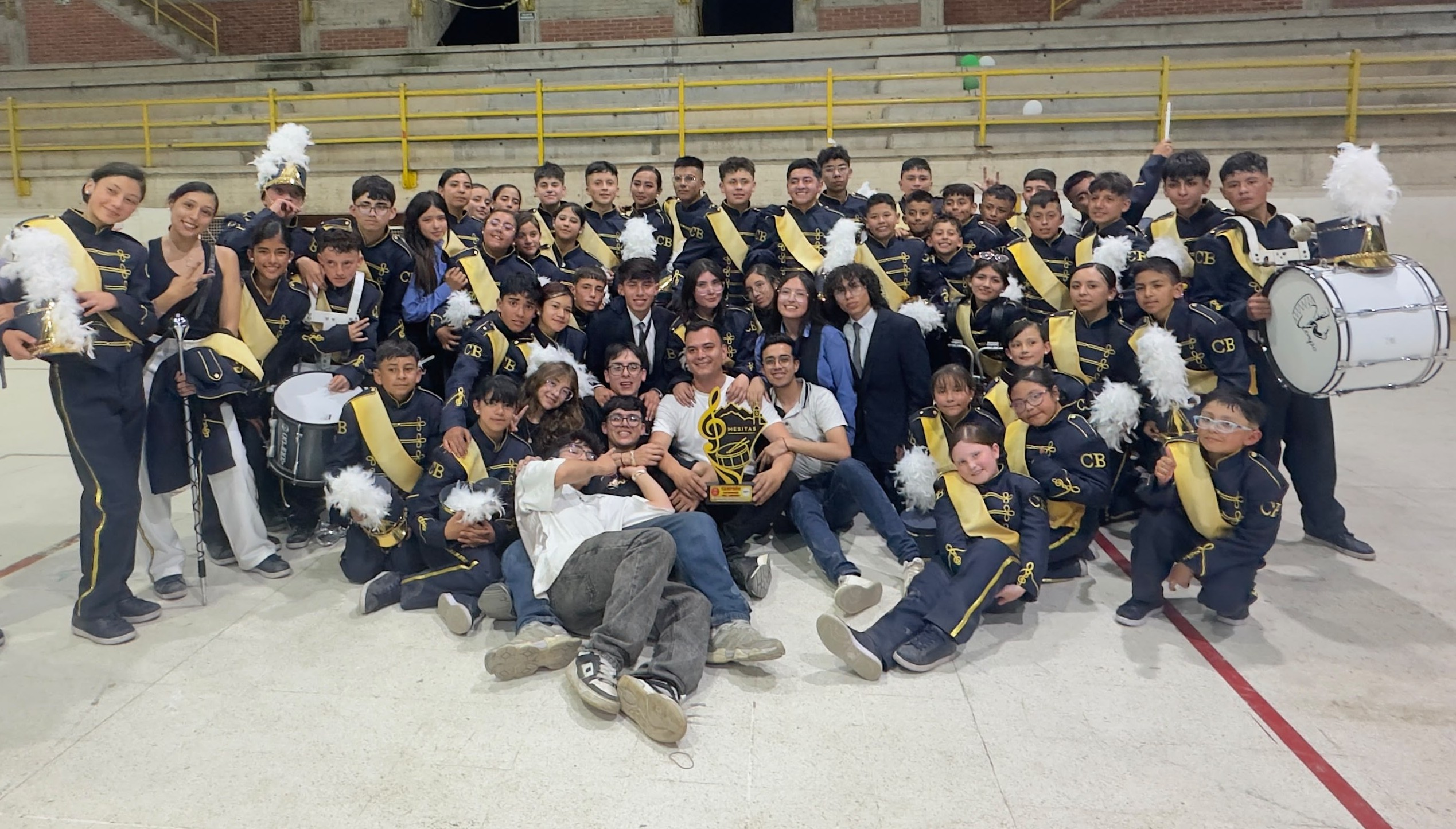 Banda Marcial del Colegio de Boyacá, campeona nacional!